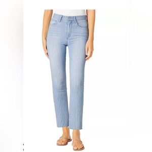 Joes High-Rise Wide-Leg Cropped Jeans in Vintage
